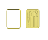 Dental tools Cookie Cutter and STAMP