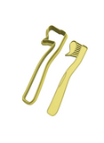 Tooth brush Cookie Cutter and STAMP