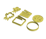 photography cookie cutter set ( set of  3 )