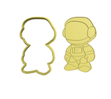 Astronaut cookie cutter and stamp