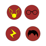 Harry Potter 's element set ( set of 4 )