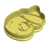 Tayobi ( Fananees character 1 ) cookie cutter and stamp