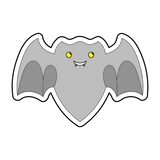 Bat cookie cutter and stamp