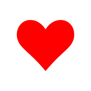 Heart cookie cutter