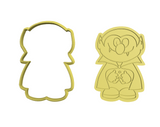 Halloween vampire cookie cutter and stamp