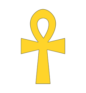 Key of life ( Ankh ) cookie cutter and stamp