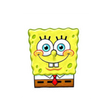 Spongebob cookie cutter with stamp