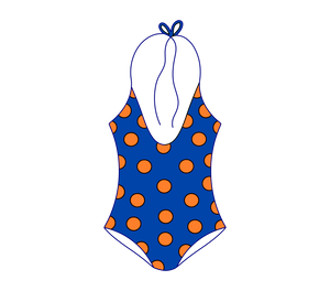 Swimsuit cookie cutter and stamp