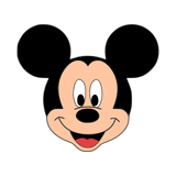 Mickey mouse cookie cutter with stamp
