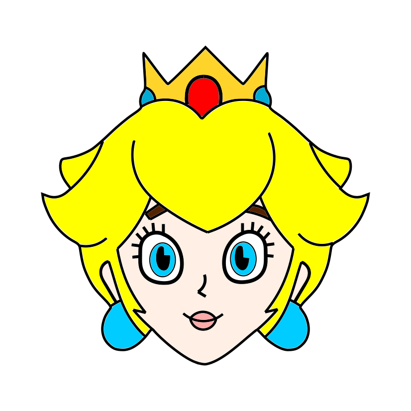 Princess Peach Face