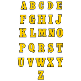 Single letter cookie cutter (S-Z)