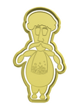 El Leila El Kebera Character Lion's trainer ( مدرب الاسود ) cookie cutter with stamp