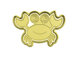 Sea crab cookie cutter and stamp