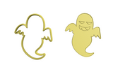 Ghost cookie cutter and stamp