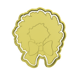 Christmas wreath cookie cutter and stamp