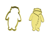 Baby hoodie cookie cutter and stamp
