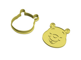 Pooh cookie cutter and stamp