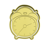 Alarm cookie cutter and stamp