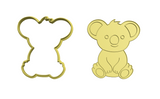 Koala cookie cutter and stamp
