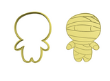 Mummy              cookie cutter and stamp