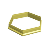 Hexagon cookie cutter