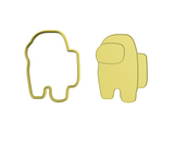 Amoungus cookie cutter and stamp