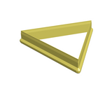 Traingle cookie cutter