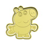 Peppa Goerge pig cookie cutter and stamp