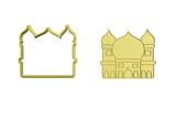 Mosque 2 Cookie Cutter and STAMP