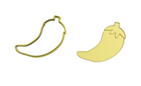Pepper cookie cutter and stamp
