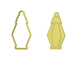Ramadan Lantern ( Fanoos ) cookie cutter with stamp