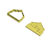 Plaque with hanging Ramadan ornaments  cookie cutter and stamp