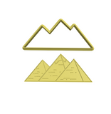 Giza Pyramids cookie cutter and stamp