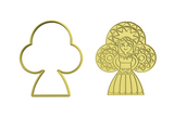 Aroust elmoled cookie cutter and stamp