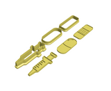 Medical set cookie cutters with stamps  ( set of 3 )