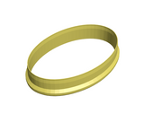Oval cookie cutter