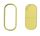 Pill cookie cutter and stamp