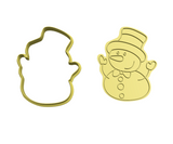 Snowman cookie cutter and stamp