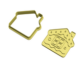 Gingerhouse cookie cutter and stamp