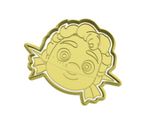 Luca cookie cutter with stamp