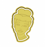 Cinderella cookie cutter and stamp