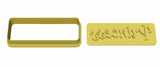 Princess calligraphy lettering cookie cutter and stamp