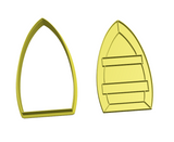 Boat cookie cutter and stamp
