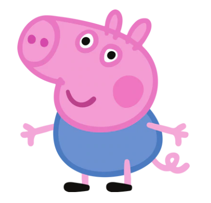 Peppa Goerge pig cookie cutter and stamp