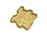 Trick or treat cookie cutter and stamp