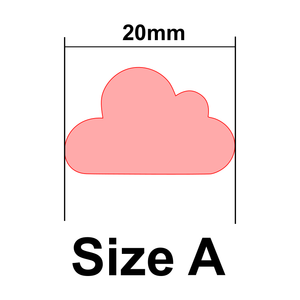 UForm Cloud shape clay cutter (UF0044)