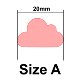 UForm Cloud shape clay cutter (UF0044)