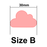UForm Cloud shape clay cutter (UF0044)