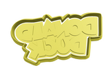 Donald duck logo cookie cutter with stamp