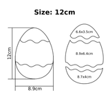 Easter Egg Platter multi-cutter with stamps